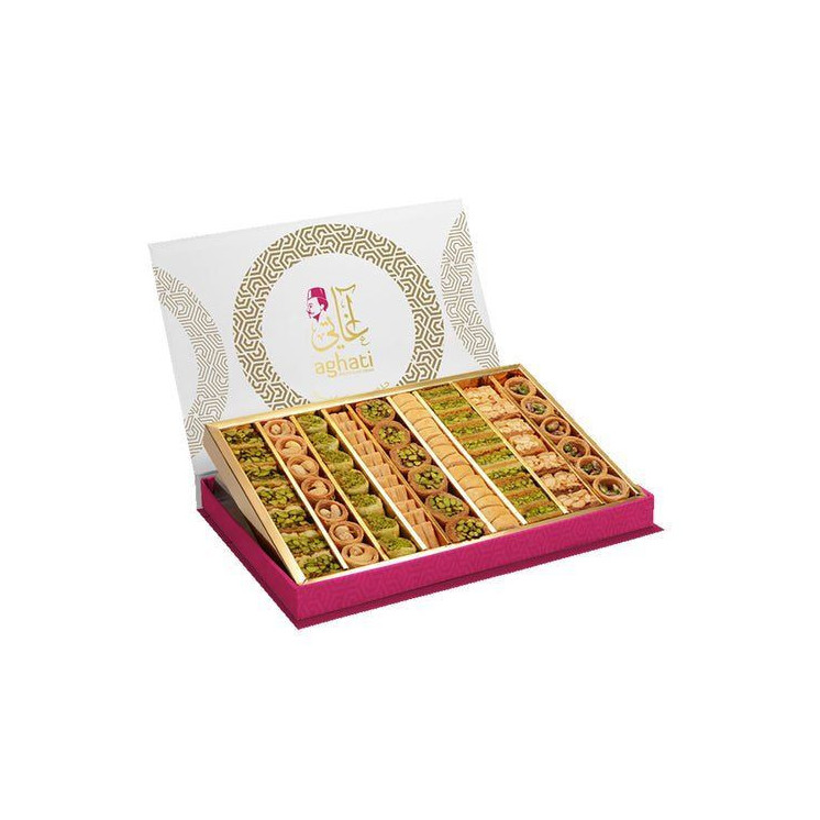 Assortiment de Baklawa (baklava) Extra - AGHATI - 750gr