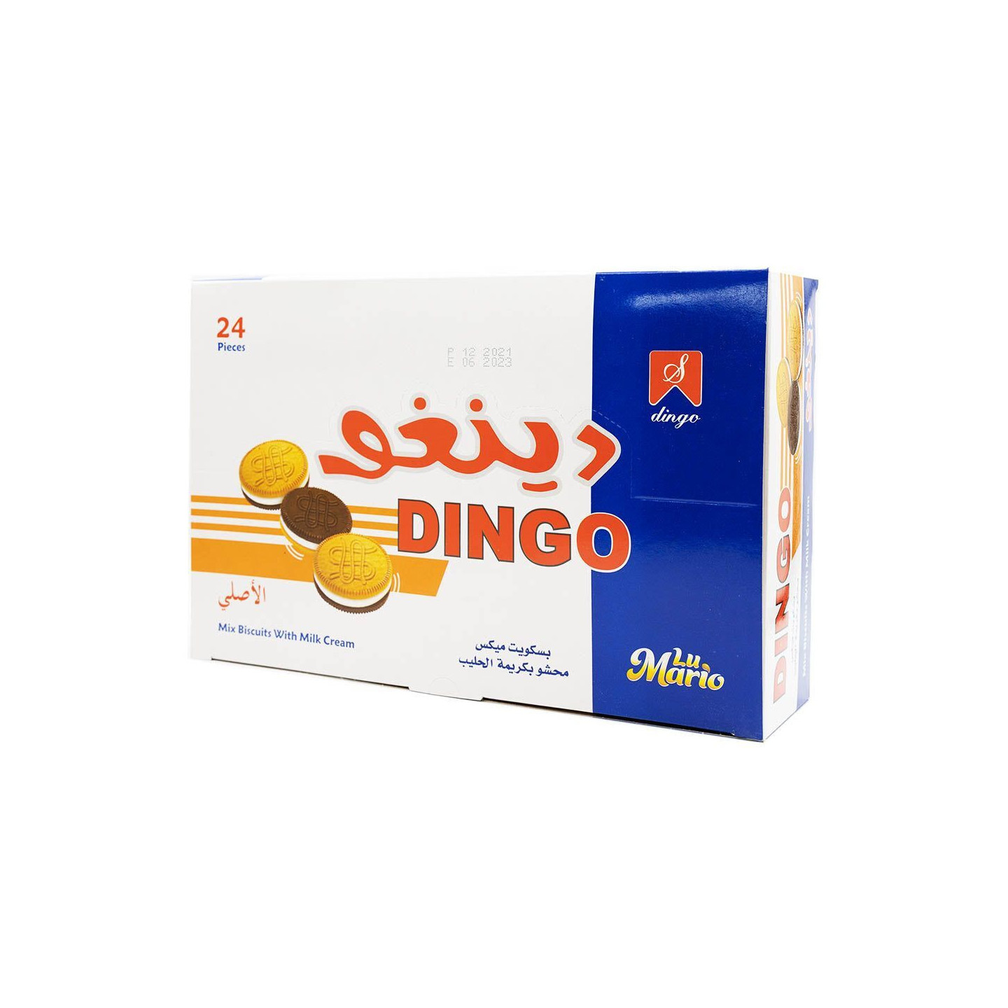 Mélanger des Biscuits de la Crème de Lait - DINGO - 12pc