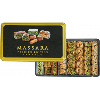 Assortiment de Baklawa (baklava) - MASSARA - 350gr