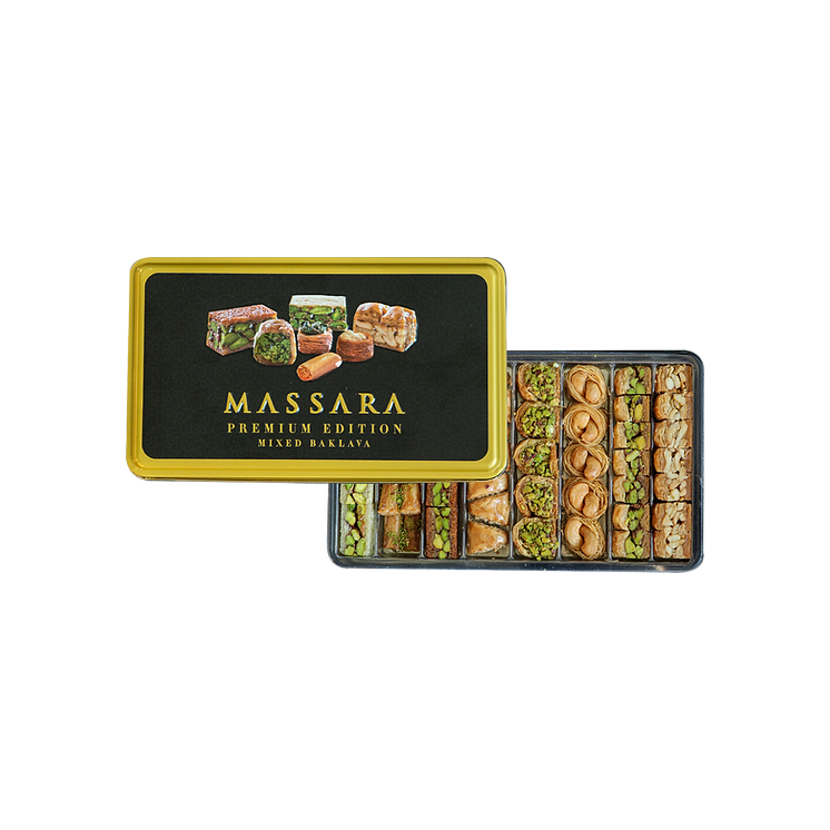 Assortiment de Baklawa (baklava) - MASSARA - 350gr