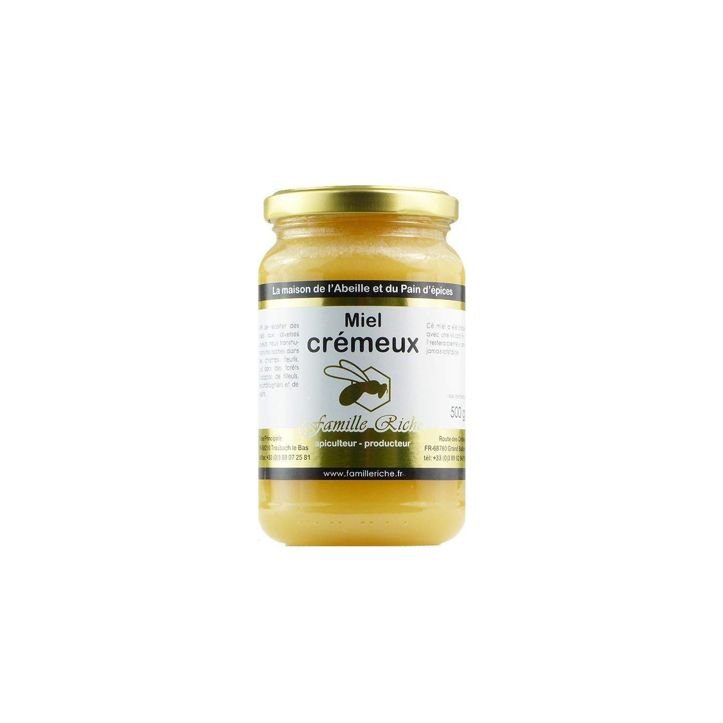 Miel Crémeux - FAMILLE RICHE - 1 kg