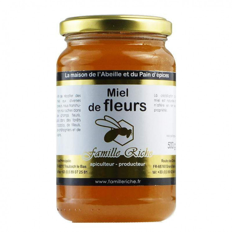 Miel de Fleurs - FAMILLE RICHE - 1kg