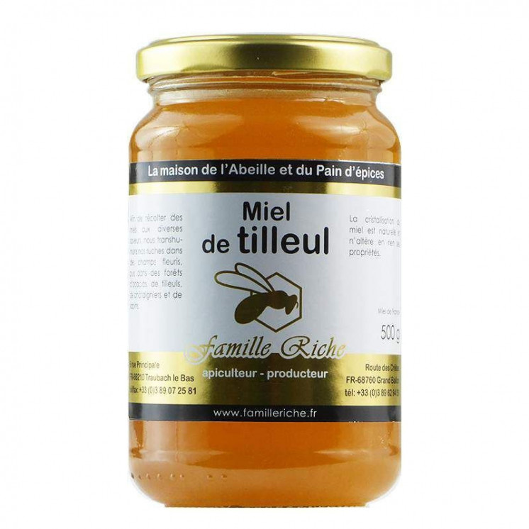 Miel de Tilleul - FAMILLE RICHE - 1kg