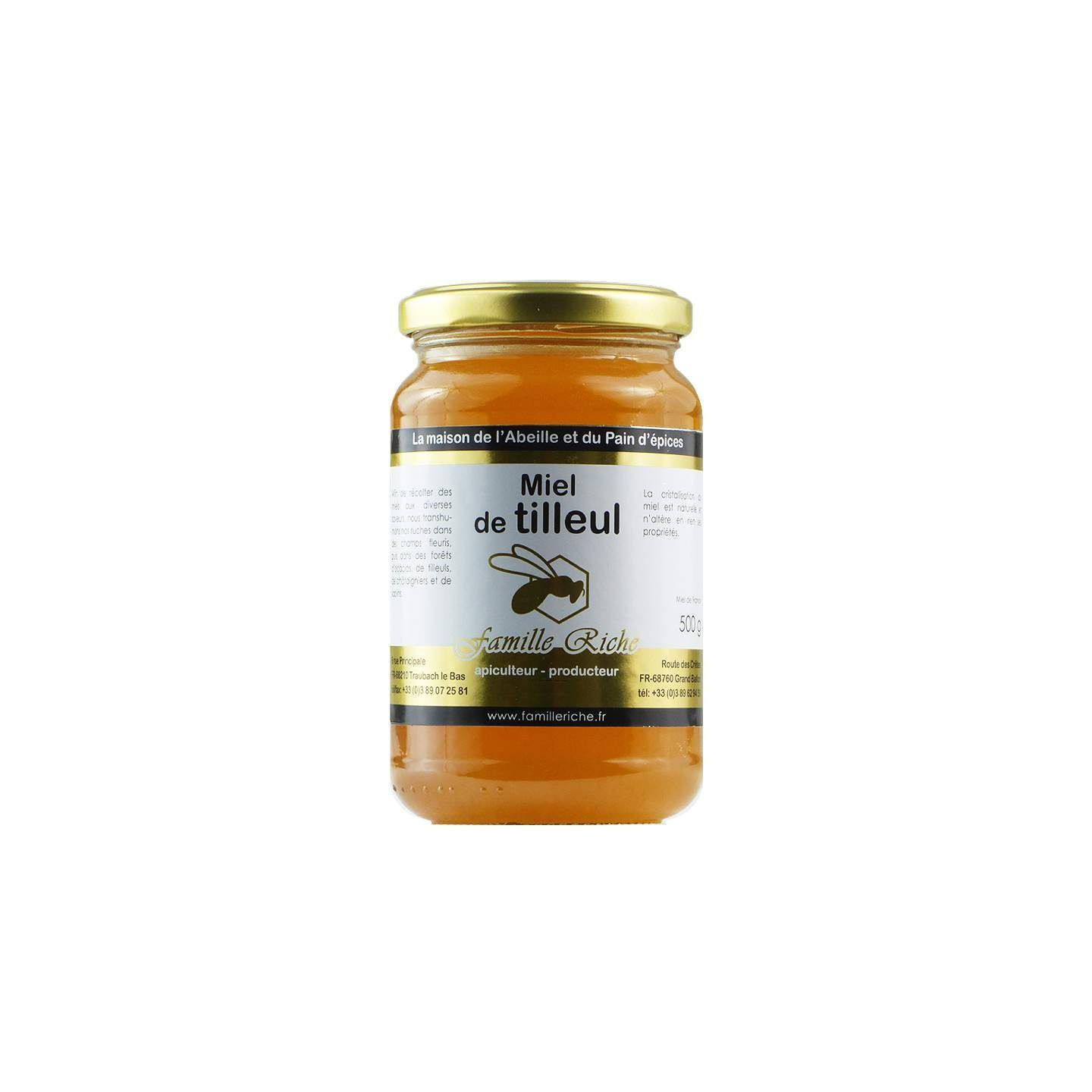 Miel de Tilleul - FAMILLE RICHE - 1kg