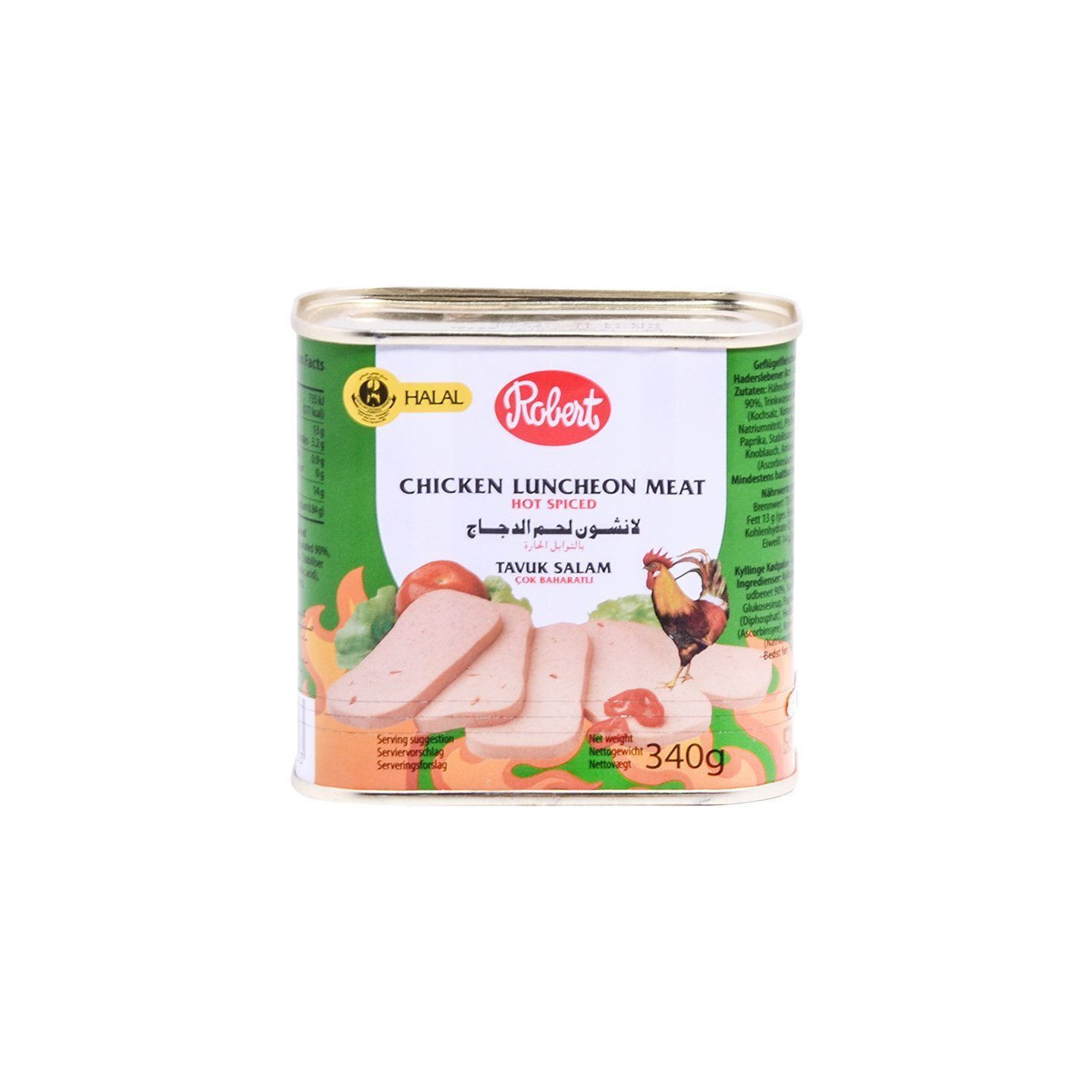 Mortadelle de Poulet aux Épicé - ROBERT - 340gr