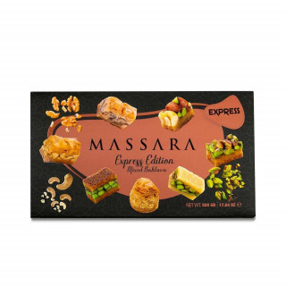 Assortiment de Baklawa Express (baklava)  - MASSARA - 500gr