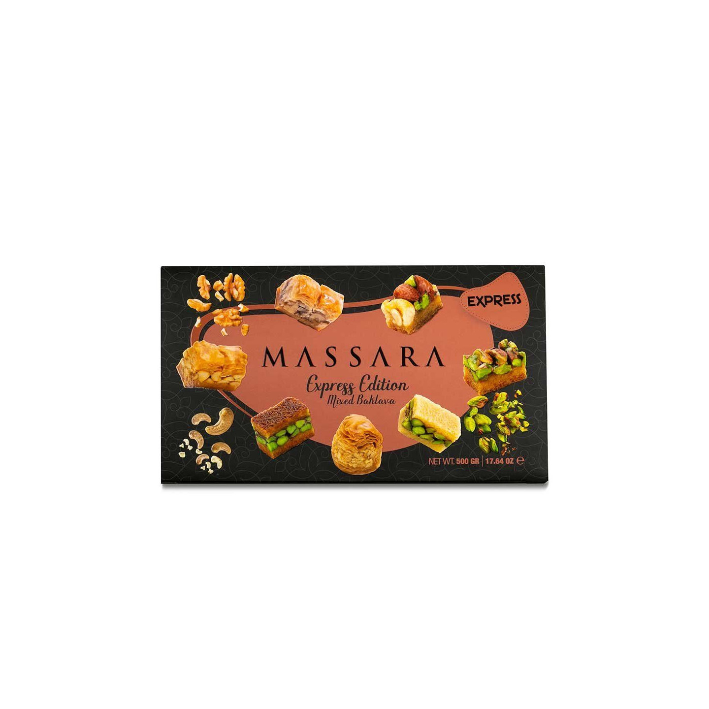 Assortiment de Baklawa Express (baklava)  - MASSARA - 500gr