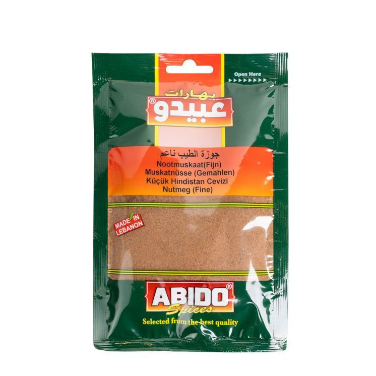 Noix de Muscade Moulue - ABIDO - 50gr