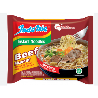 Nouilles Instantanées Saveur Boeuf - INDOMIE - 70gr