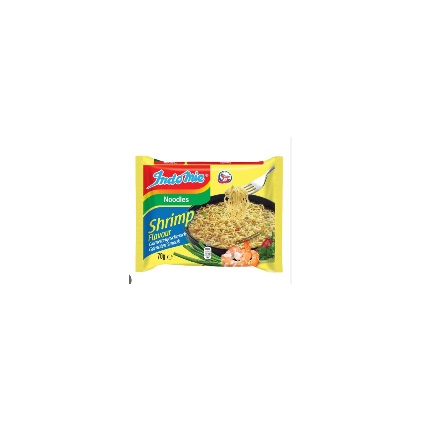 Nouilles Instantanées Saveur crevettes - INDOMIE - 70gr