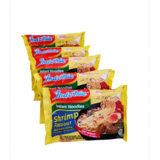 Nouilles Instantanées Saveur crevettes - INDOMIE - 70gr x 5 pièces