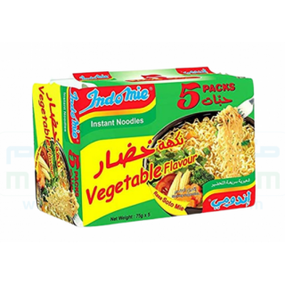 Nouilles Instantanées Saveur Lègumes - INDOMIE - 70gr x5