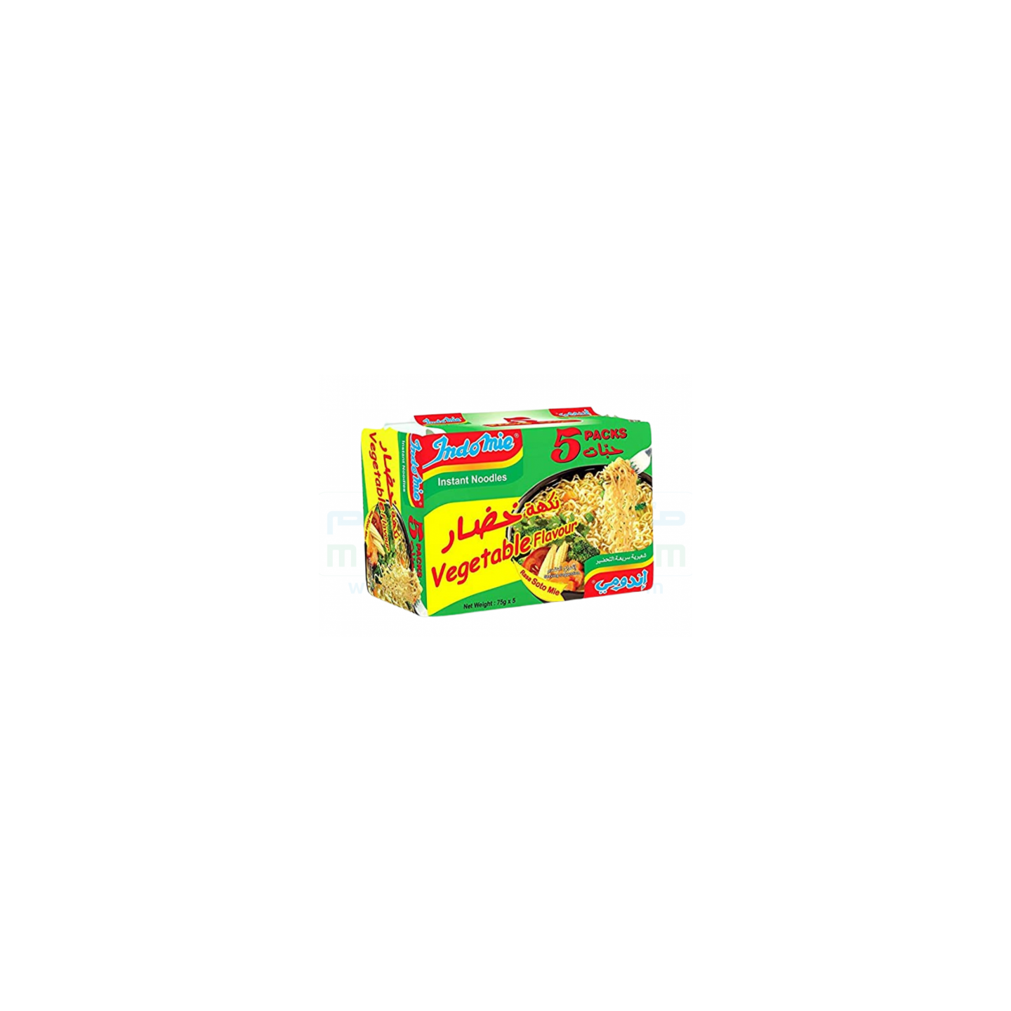 Nouilles Instantanées Saveur Lègumes - INDOMIE - 70gr x5