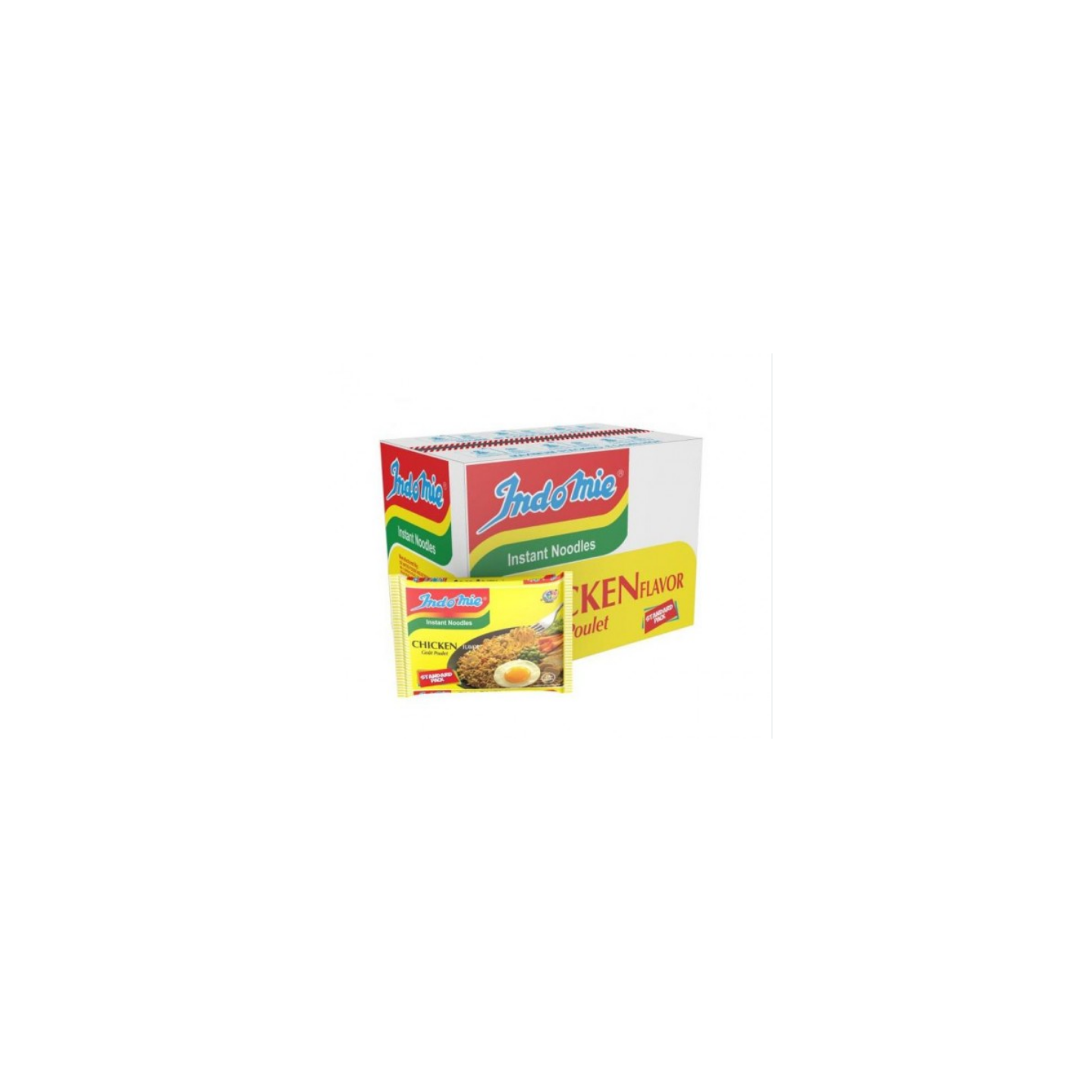 Nouilles Instantanées Saveur Poulet - INDOMIE - 70gr x40