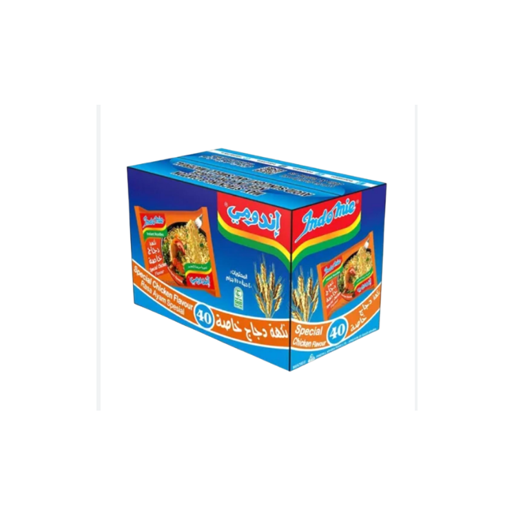 Nouilles Instantanées Saveur Poulet Spécial - INDOMIE - 70gr x 40 pièces