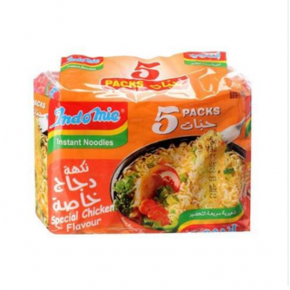 Nouilles Instantanées Saveur Poulet Spécial - INDOMIE - 70gr x 5 pièces