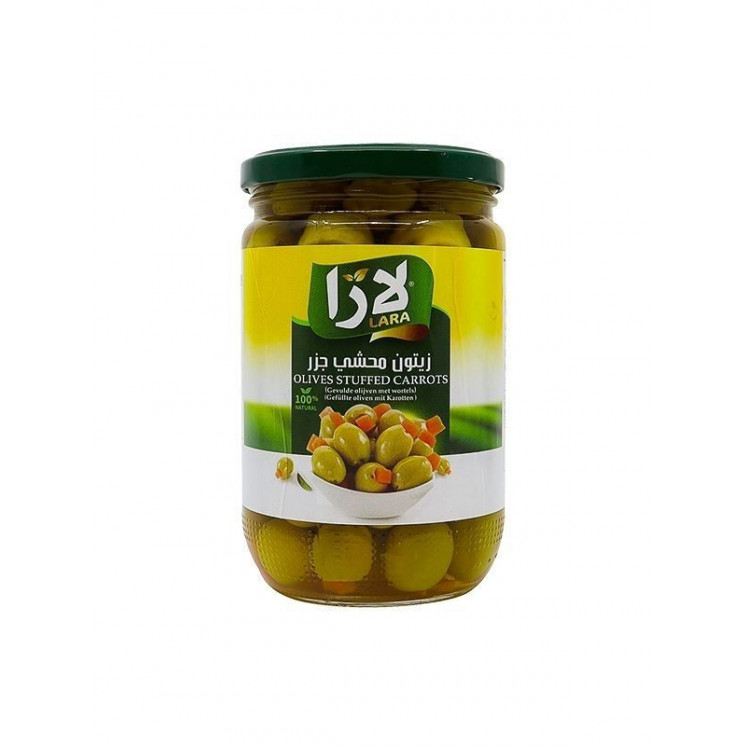 Olives Farcies aux Carottes  - LARA FOOD - 660gr