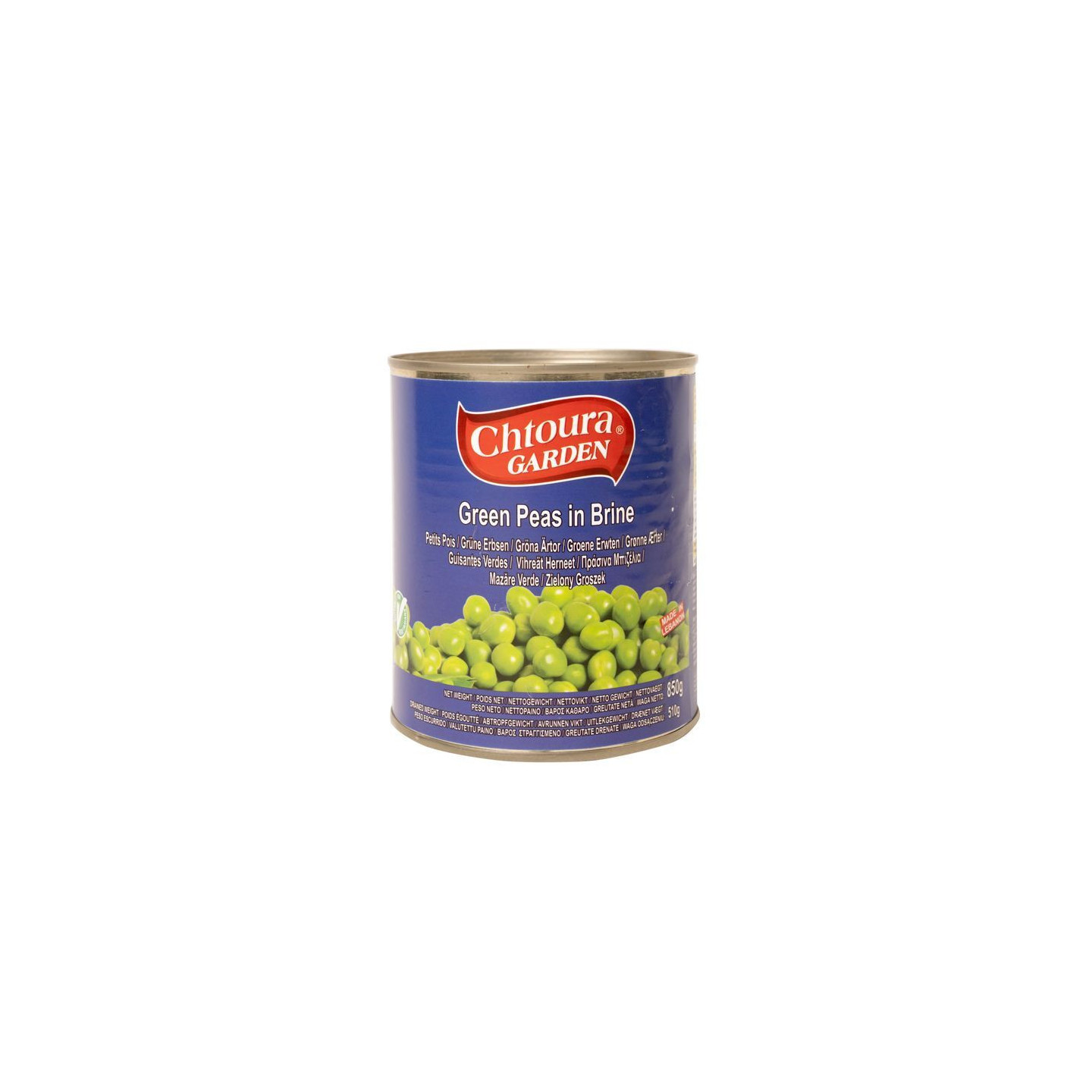 Petits Pois - CHTOURA GARDEN - 850gr