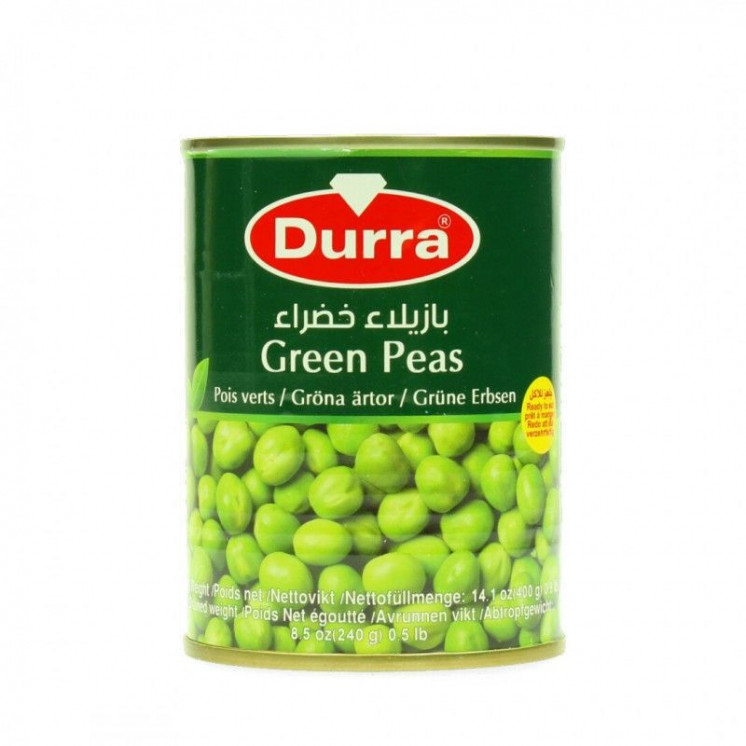 Petits Pois Verts - DURRA - 400gr