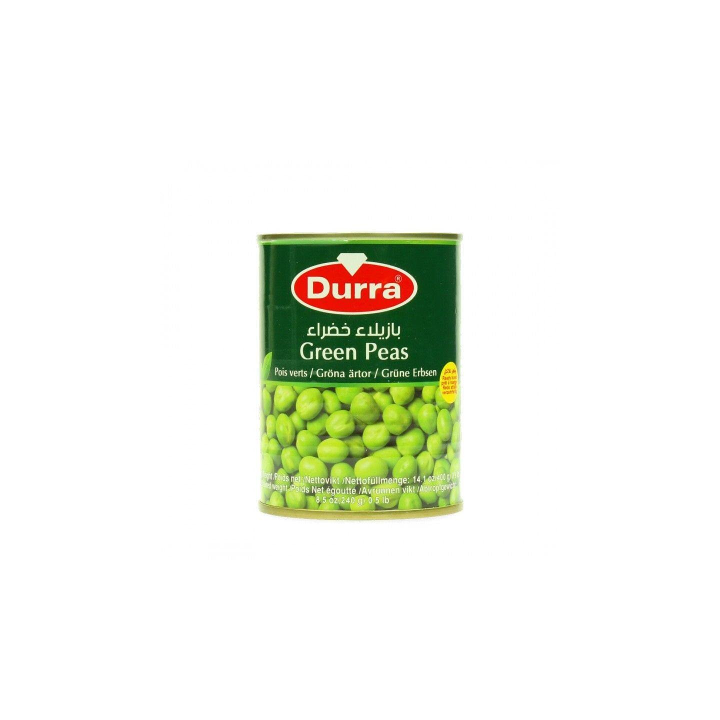 Petits Pois Verts - DURRA - 400gr