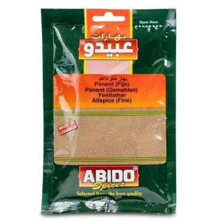 Piment de Jamaïque Moulu - ABIDO - 50gr