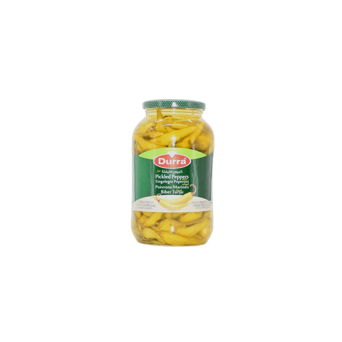 Piments Marinés Piquants - DURRA - 1,25kg