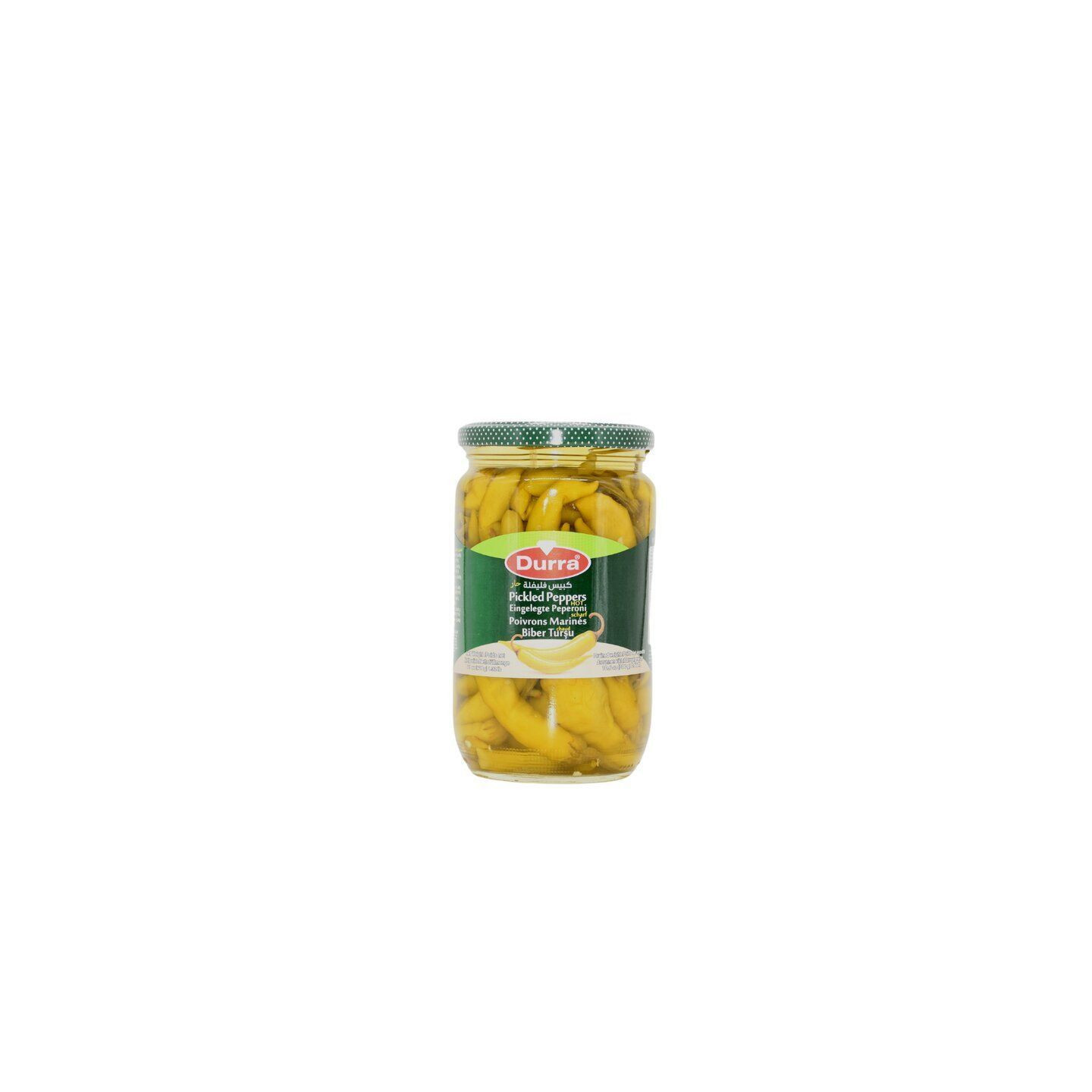 Piments Marinés Piquants - DURRA - 600gr