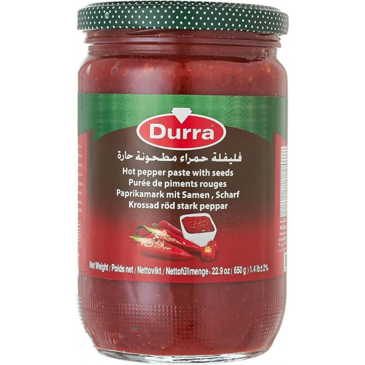 Poivre Pâte Piquante - DURRA - 650 gr