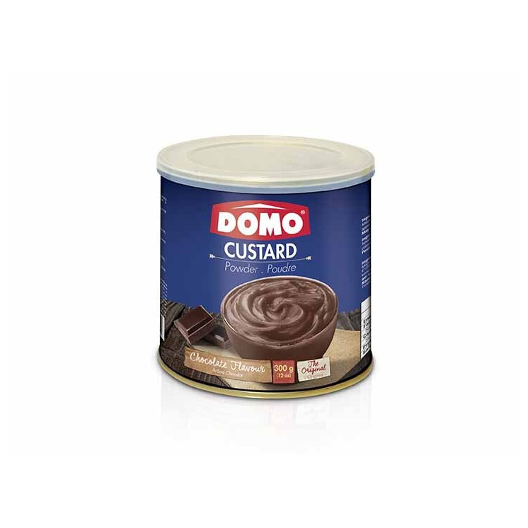 Préparation pour Crème Anglaise (Custard) au Chocolat  - DOMO - 300gr