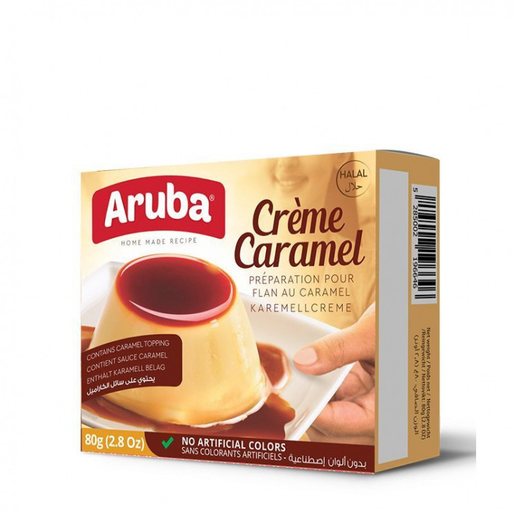 Préparation pour Crème Caramel (Flan) - ARUBA - 80gr