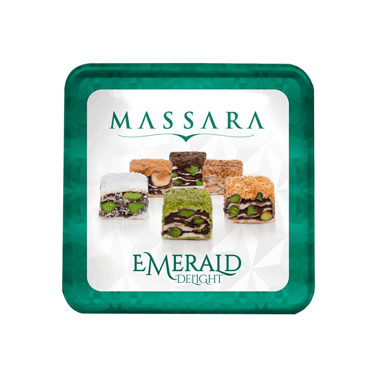 Assortiment de Loukum Emeraid Delights - MASSARA - 226gr