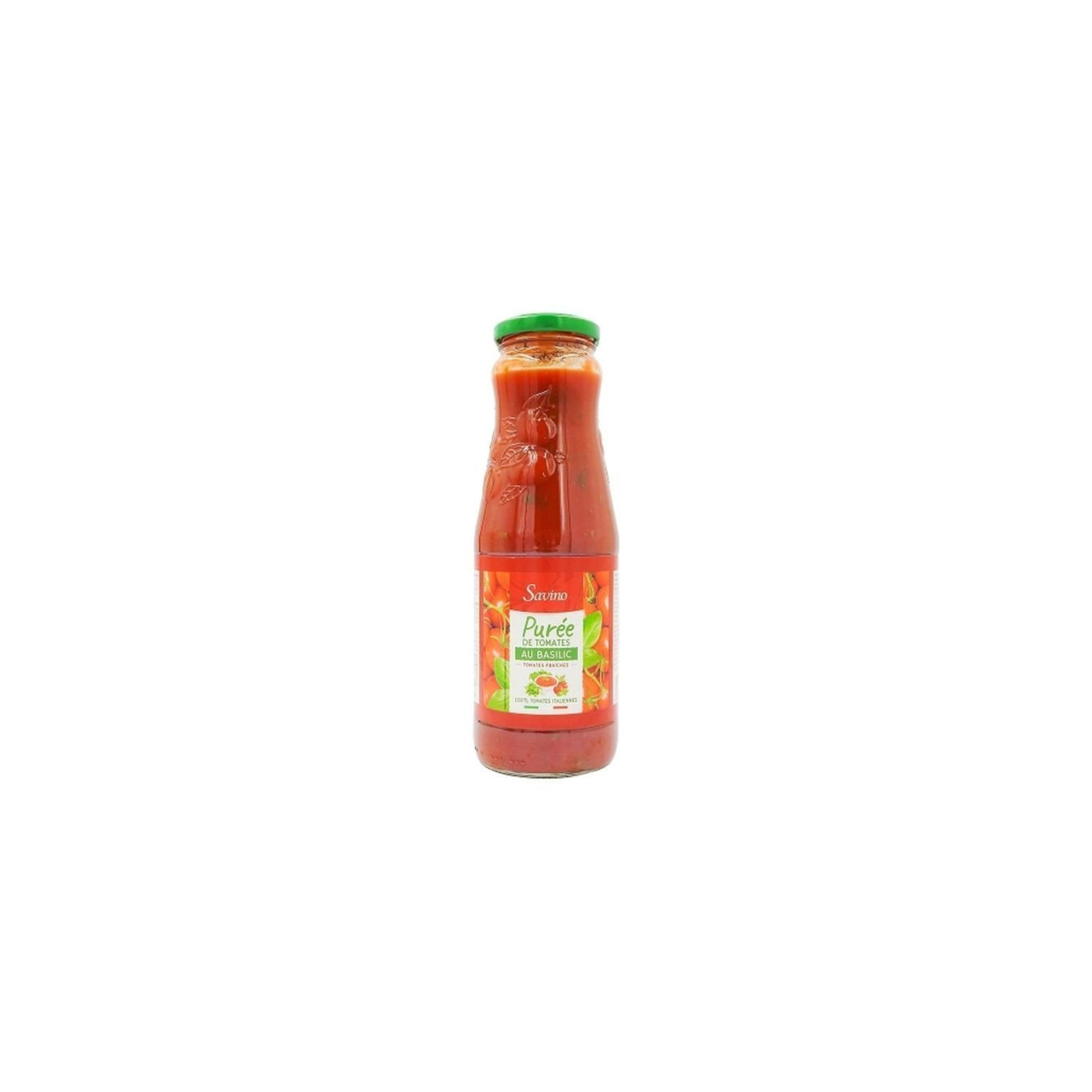 Purée de Tomates au Basilic - SAVINO - 690gr