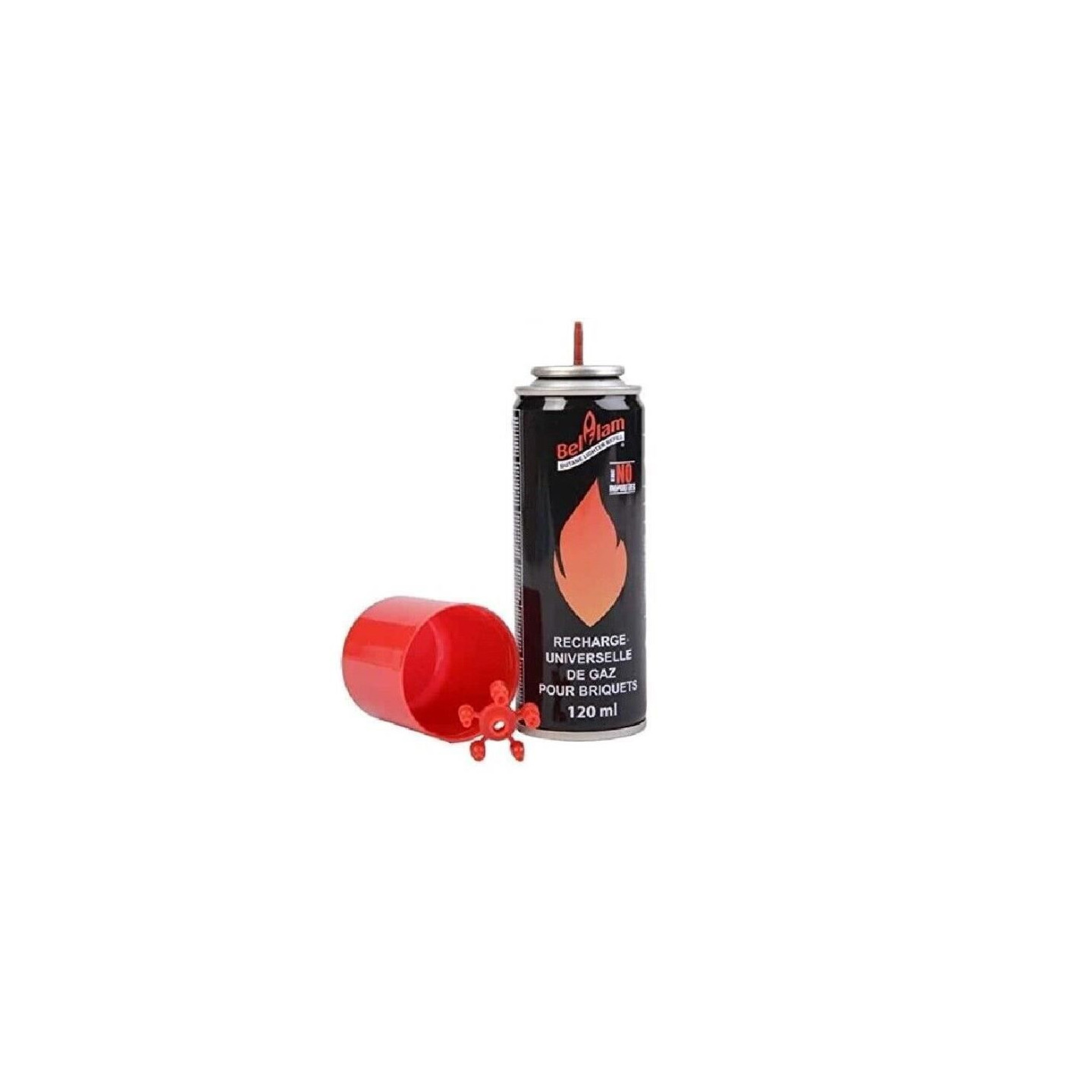 Recharge de Gaz Pour Briquets - BEL FLAM - 120ml