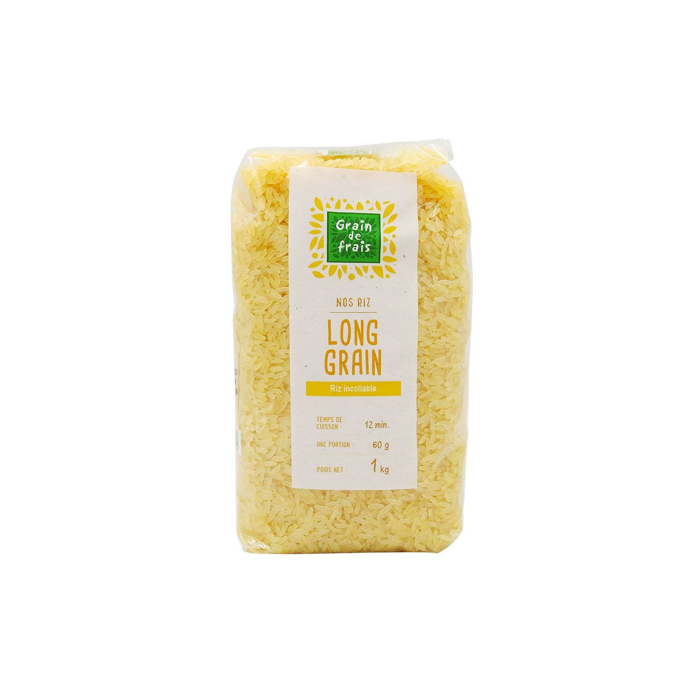 Riz Long Grain - GRAIN DE FRAIS - 1kg