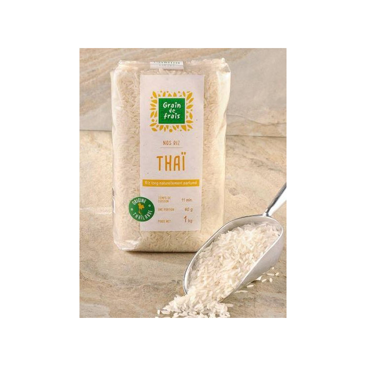 Riz Thai - GRAIN DE FRAIS - 1kg