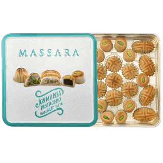 Assortiment de Maamoul Aux Pistaches , Noix et dattes - MASSARA - 400gr