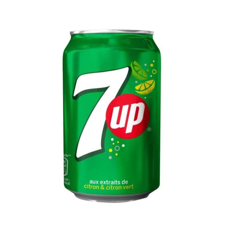 Soda Citron & Citron Vert - 7UP - 33cl