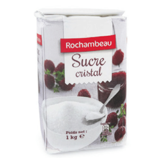 Sucre Cristal - ROCHAMBEAU - 1 kg