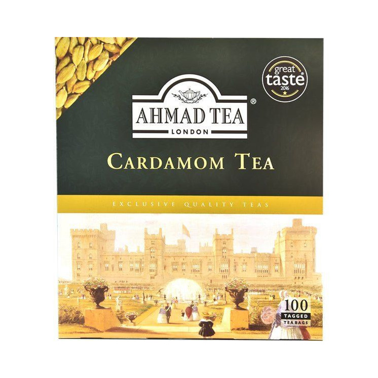 Thé à la Cardamome - AHMAD TEA - 100 sachets