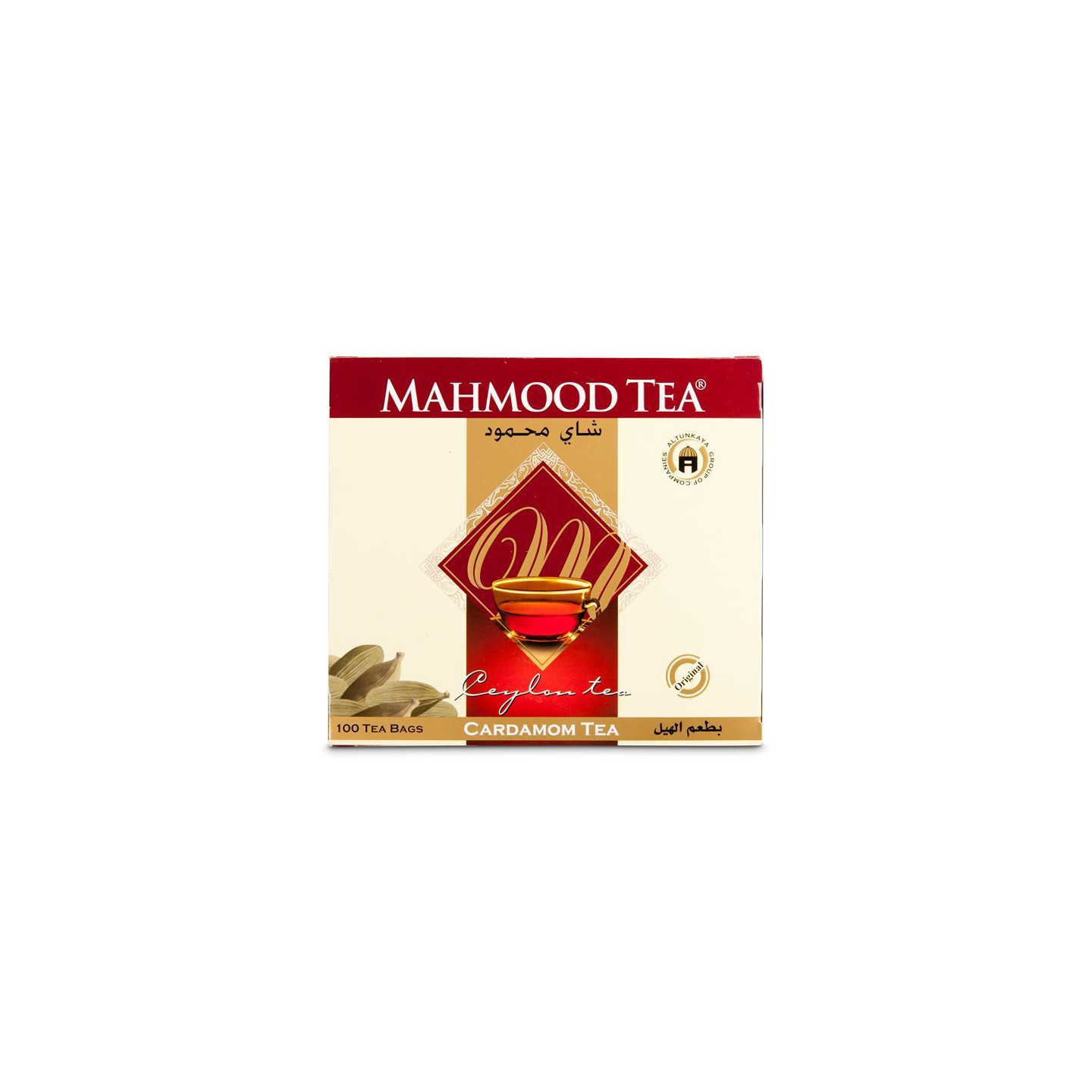 Thé Ceylan à la Cardamome - MAHMOOD TEA - 100 sachets