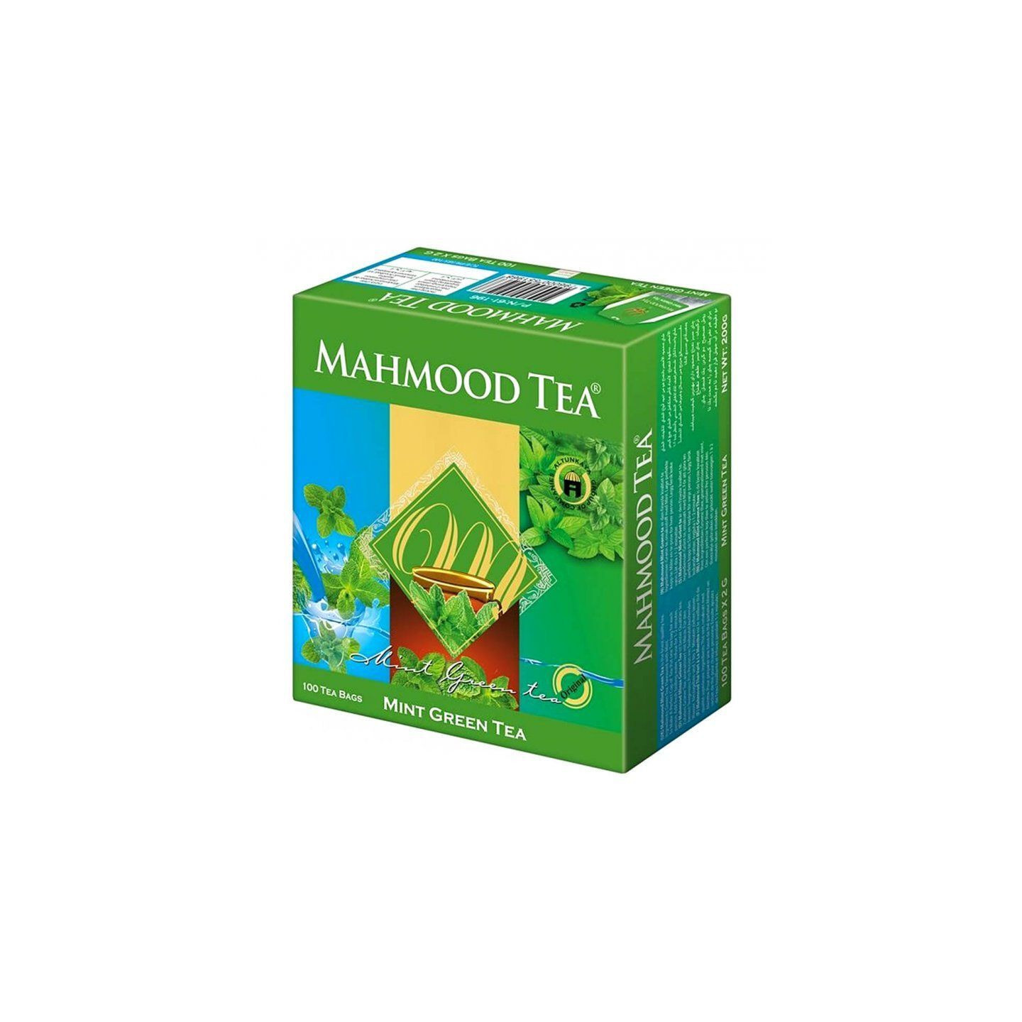 Thé Menthe Verte - MAHMOOD TEA - 100 sachets