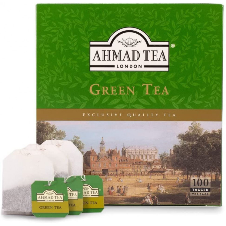 Thé Vert - AHMAD TEA - 100 sachets