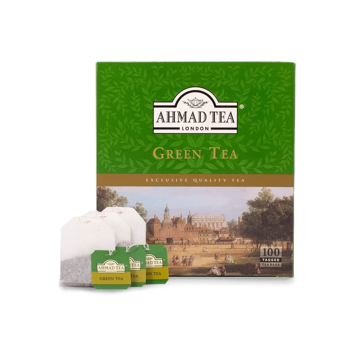 Thé Vert - AHMAD TEA - 100 sachets