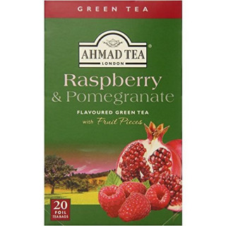 Thé Vert à la Framboise et à la Grenade- AHMAD TEA - 20 sachets