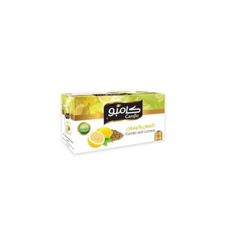 Tisane au Cumin et au Citron - CAMPO - 20 sachets