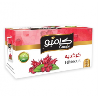 Tisane Hibiscus - CAMPO - 20 sachets