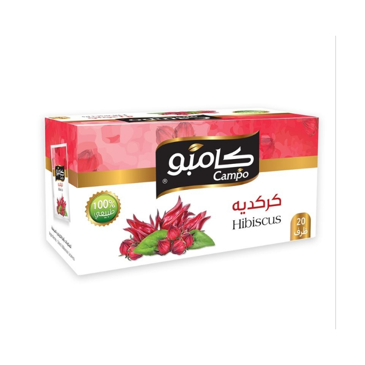 Tisane Hibiscus - CAMPO - 20 sachets