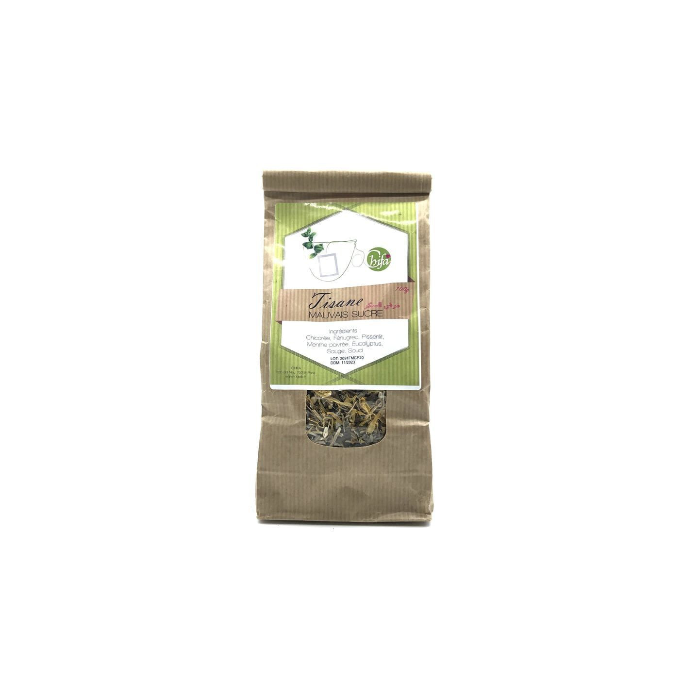 Tisane  Mauvais Sucre - CHIFA - 100 g