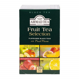 Une Sélection de Thés Noirs Aromatisés - AHMAD TEA - 20 sachets