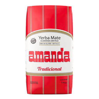 Yerba Maté - AMANDA - 1kg